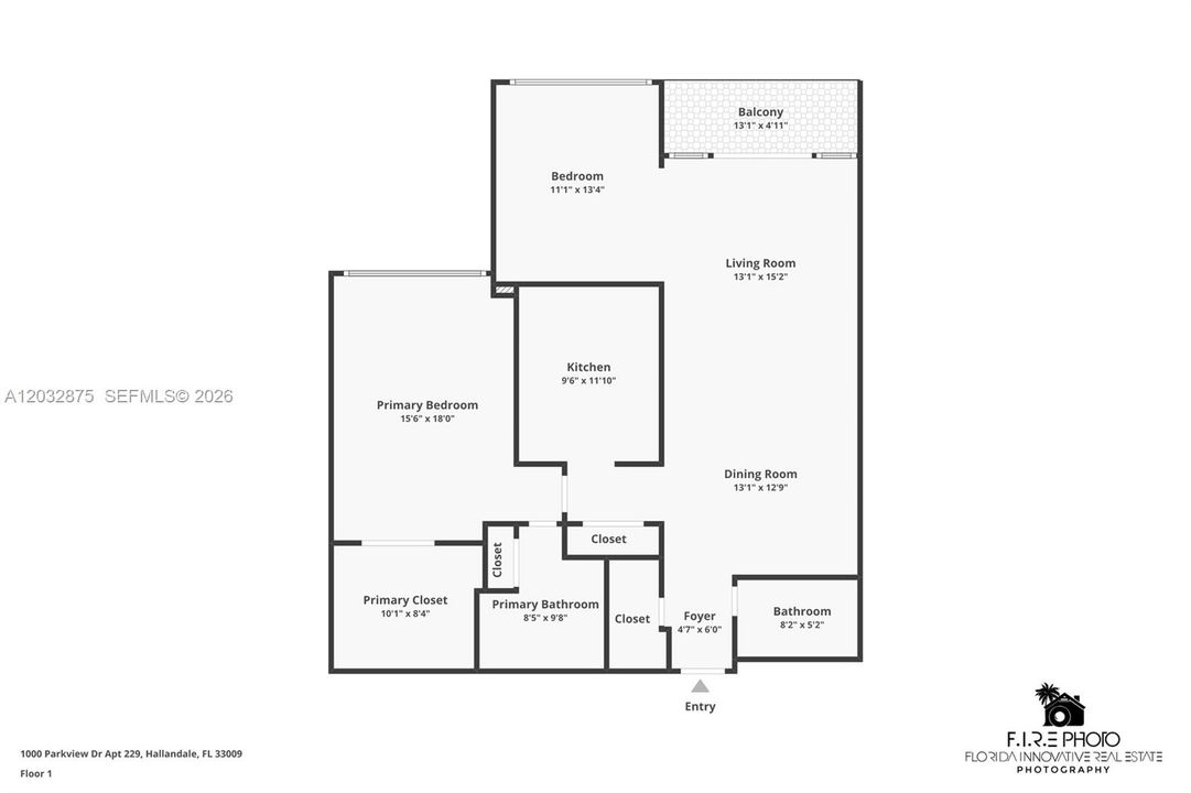 For Rent: $2,000 (2 beds, 2 baths, 1130 Square Feet)