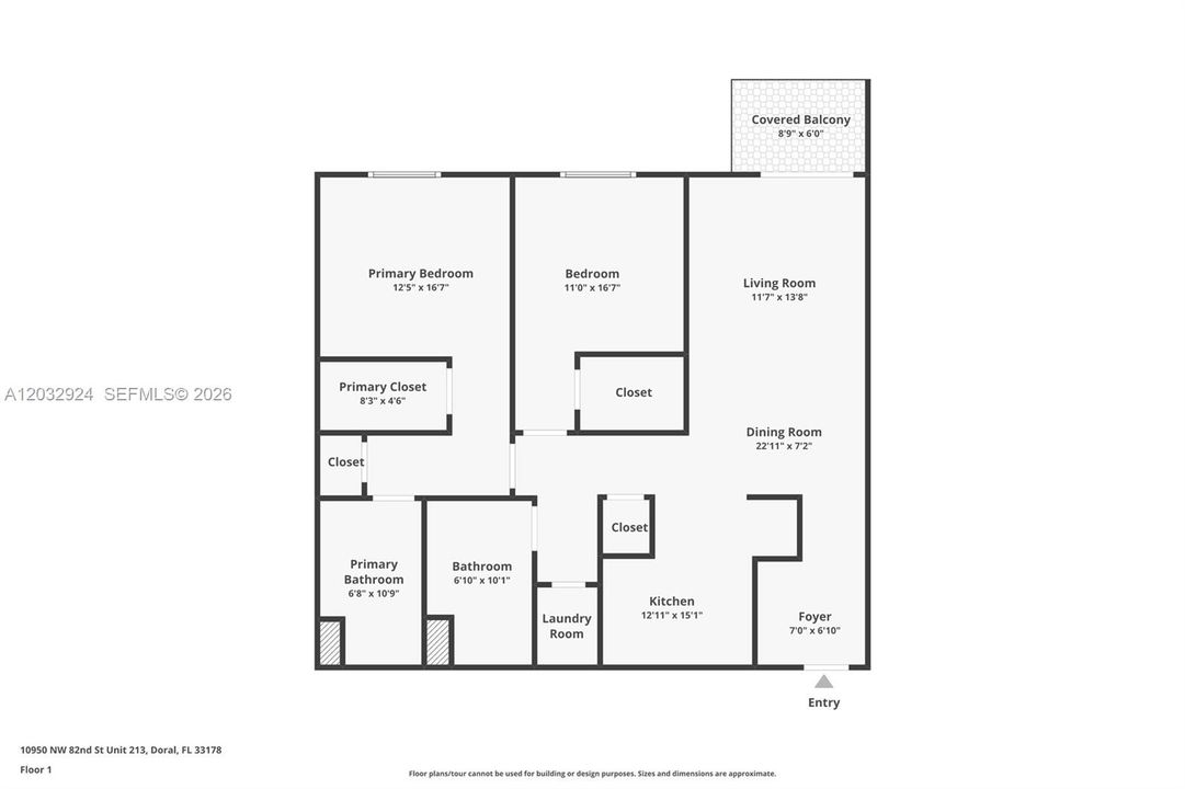 For Sale: $385,900 (2 beds, 2 baths, 1206 Square Feet)