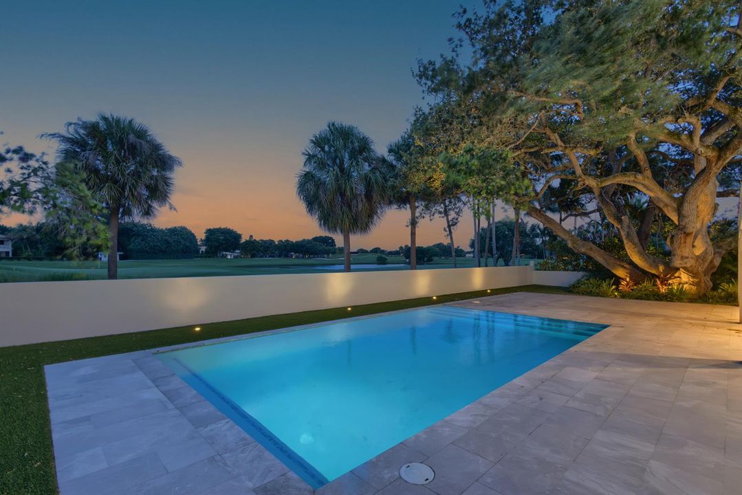 Pool Twighlight