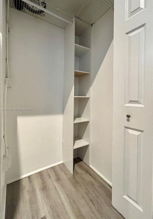 Hallway closet