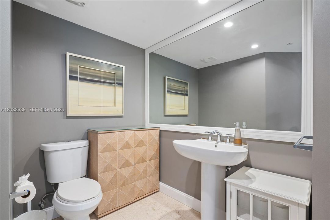 Primary Half Bathroom