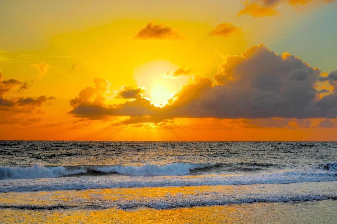 Sunrise Over The Atlantic