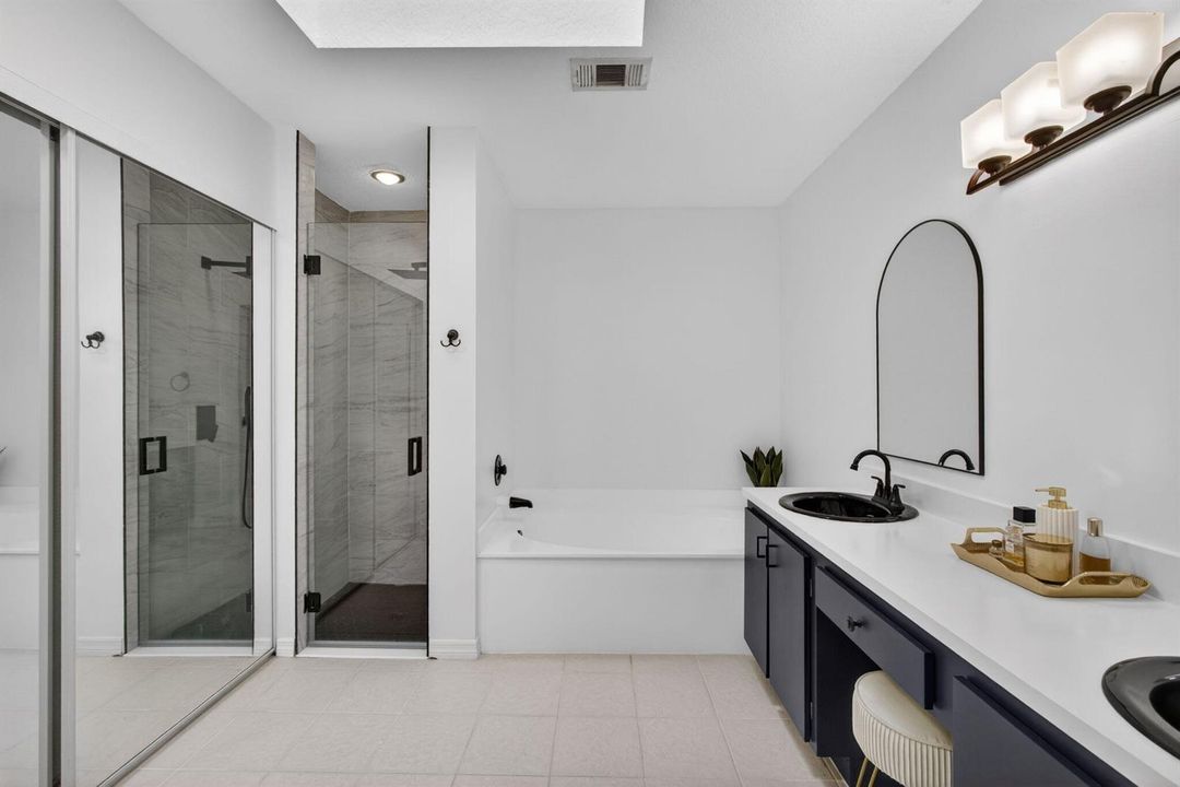 Renovated Masterbathroo,