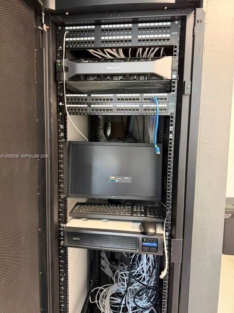 Computer equip. closet