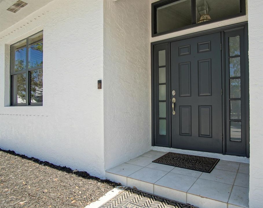 Guest house entrance