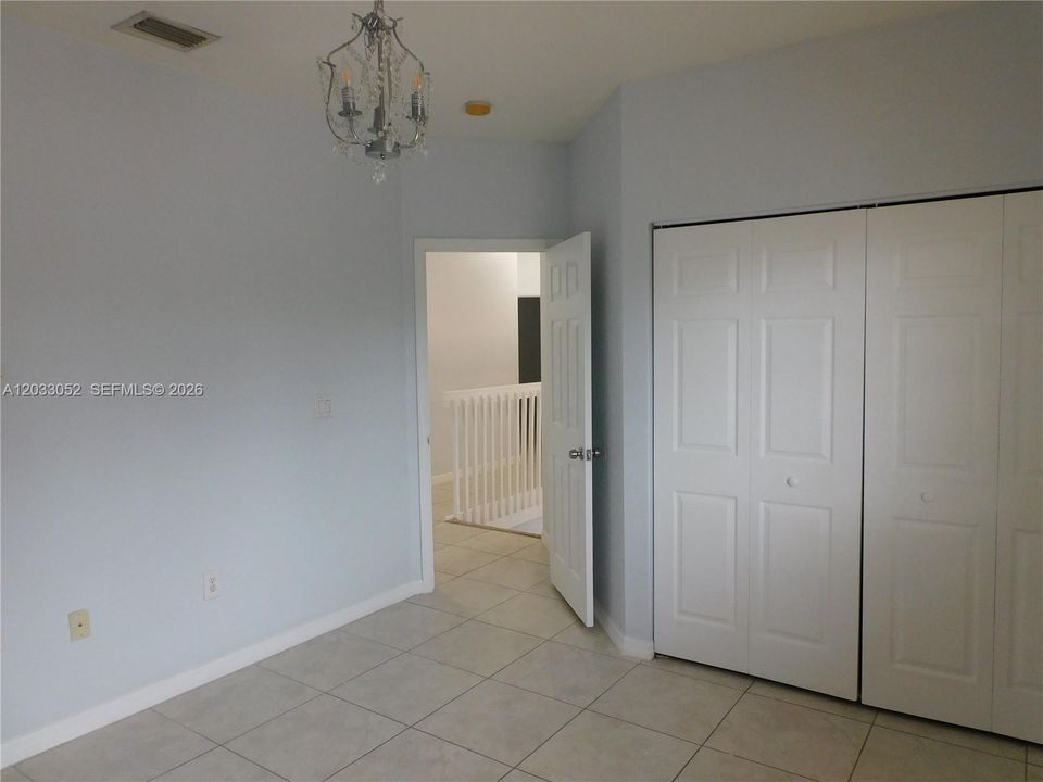 Bedroom #4 - entry way.