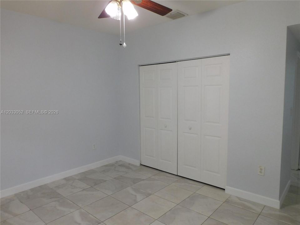 Bedroom # 1 Closet.