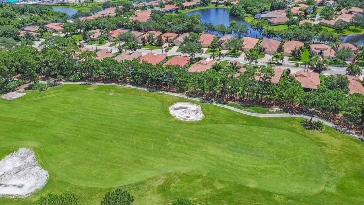 Aerial with Course