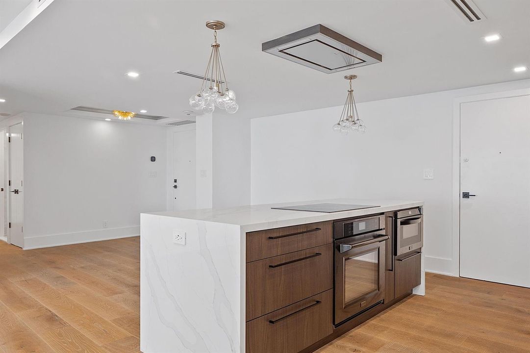 Kitchen view to Entranceway