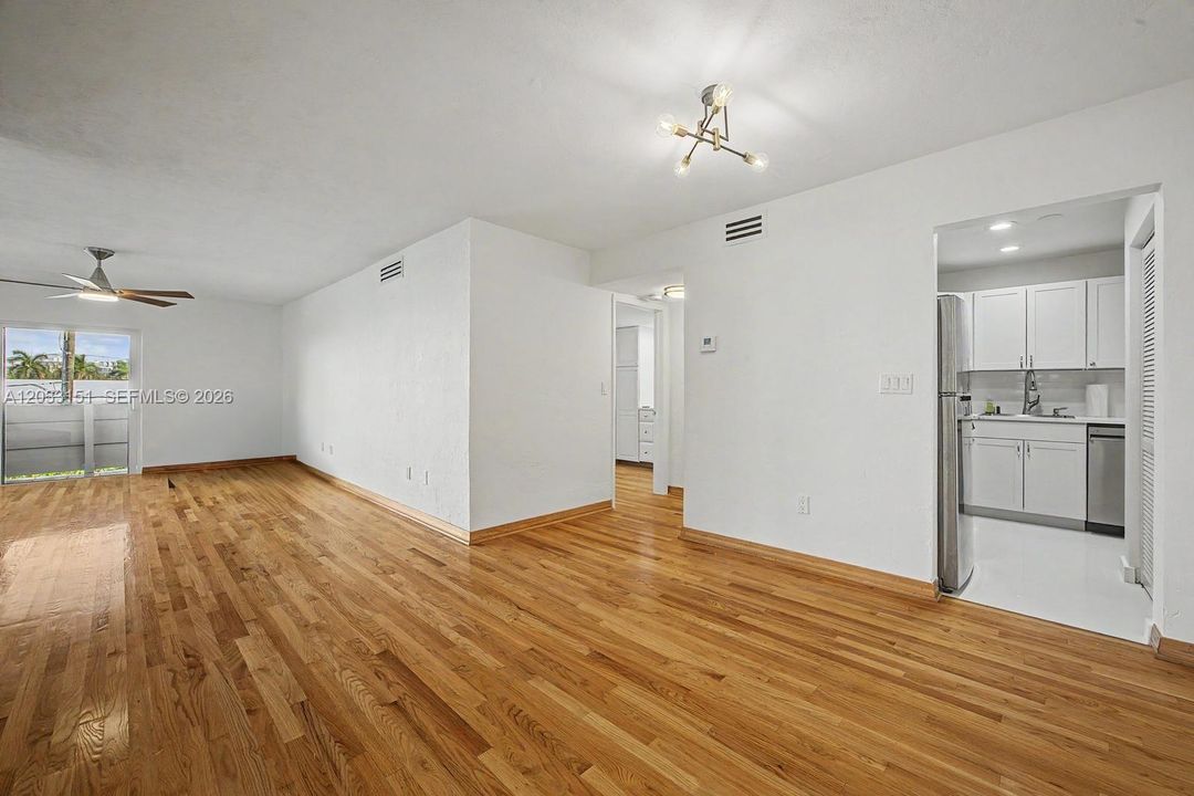 Unstaged Dining Area