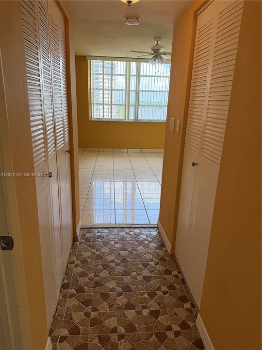 hallway to bedroom