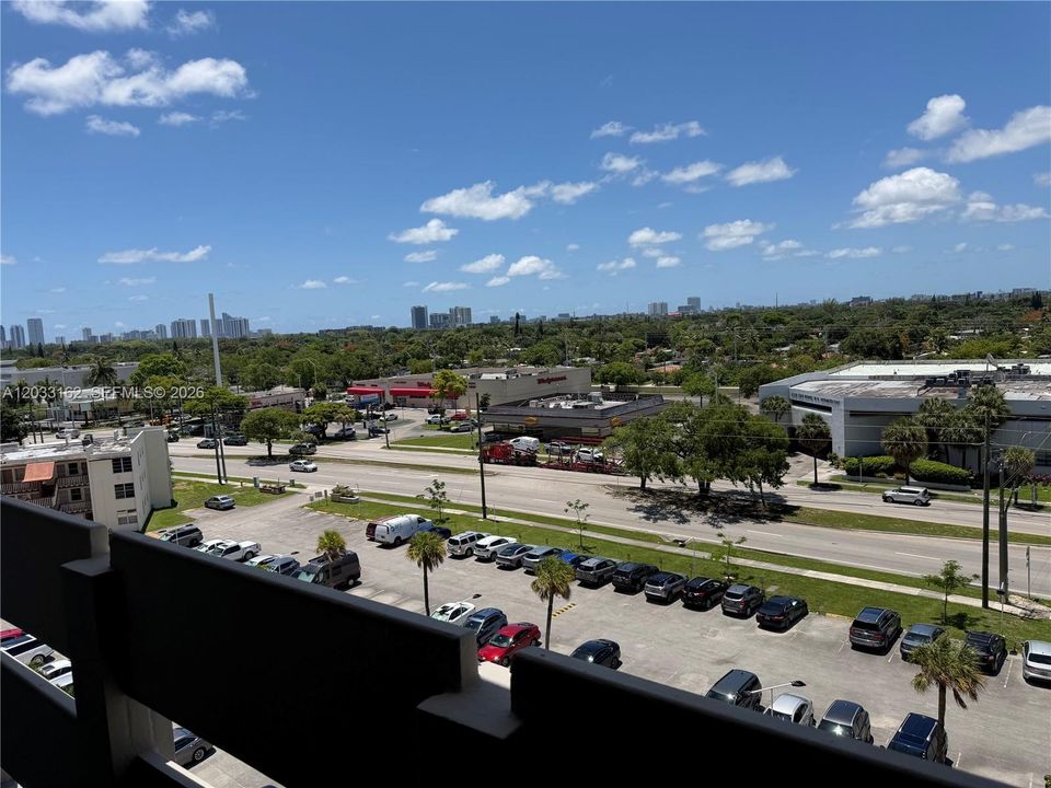 exterior view from front door of unit