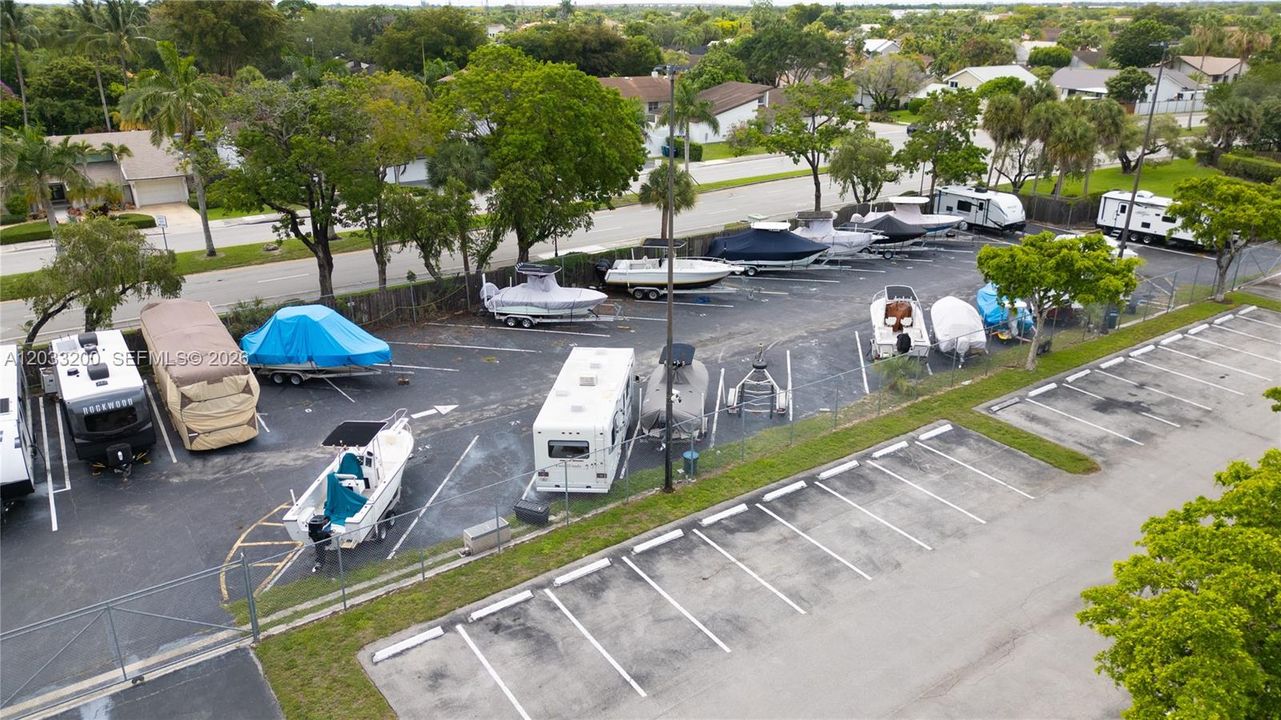 Boat and RV Parking at Country Club
