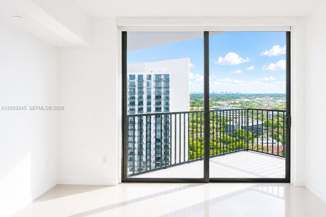 Private Balcony access from the Master Bedroom