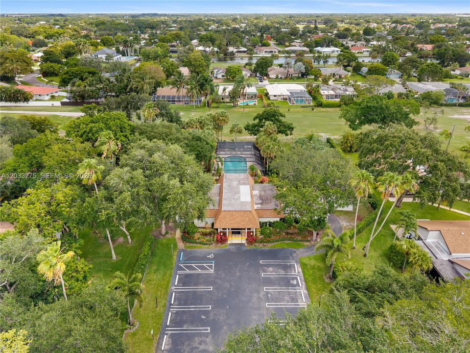 Clubhouse, Pool and Guest Parking Spaces