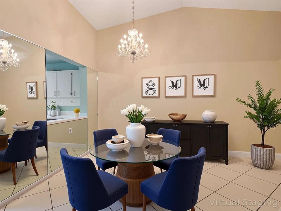 Dining Staged