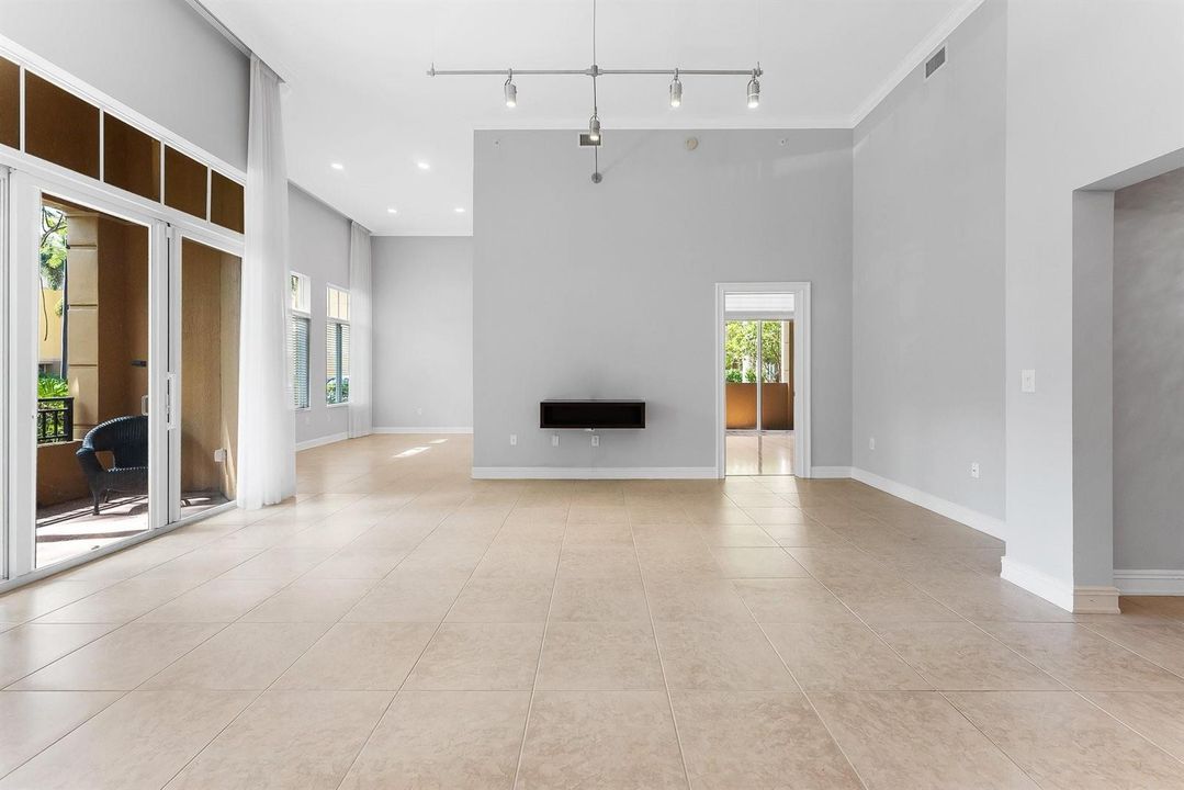 Entry Way + Den