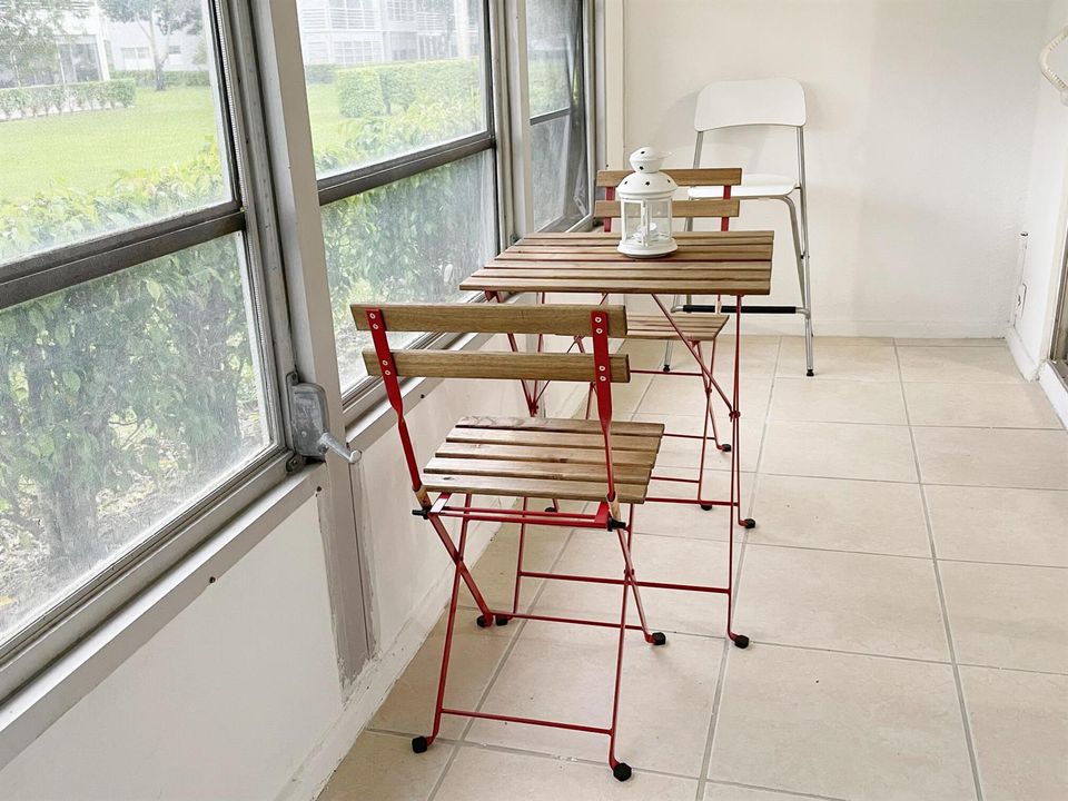 Enclosed Patio