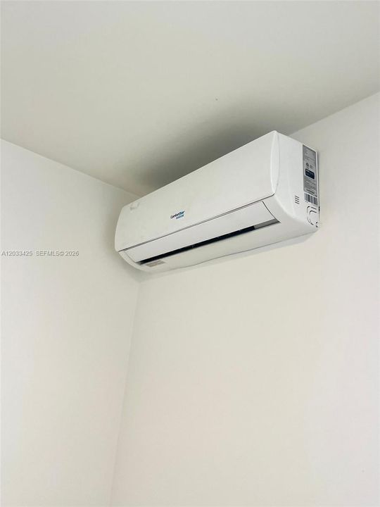 Mini Spilt A/C Throughout The Unit