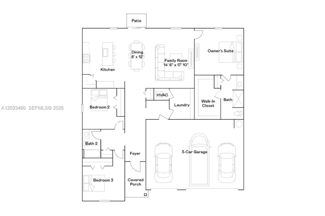 For Rent: $2,300 (3 beds, 2 baths, 1843 Square Feet)