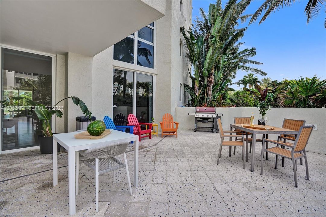 BBQ Outdoor patio