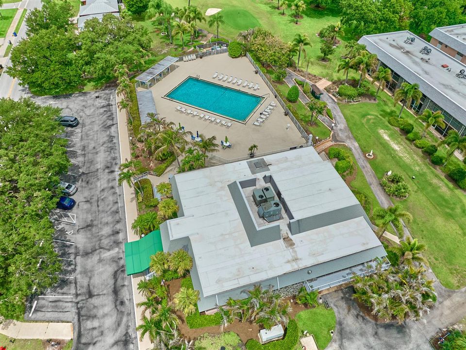 Aerial Clubhouse - Golf