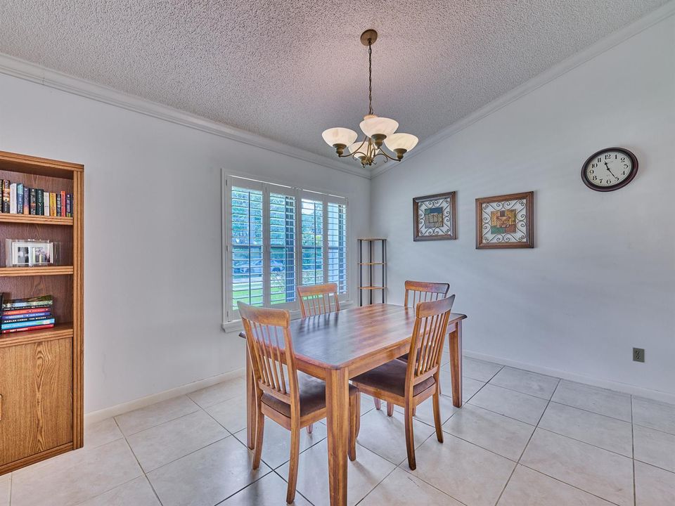 Dining area
