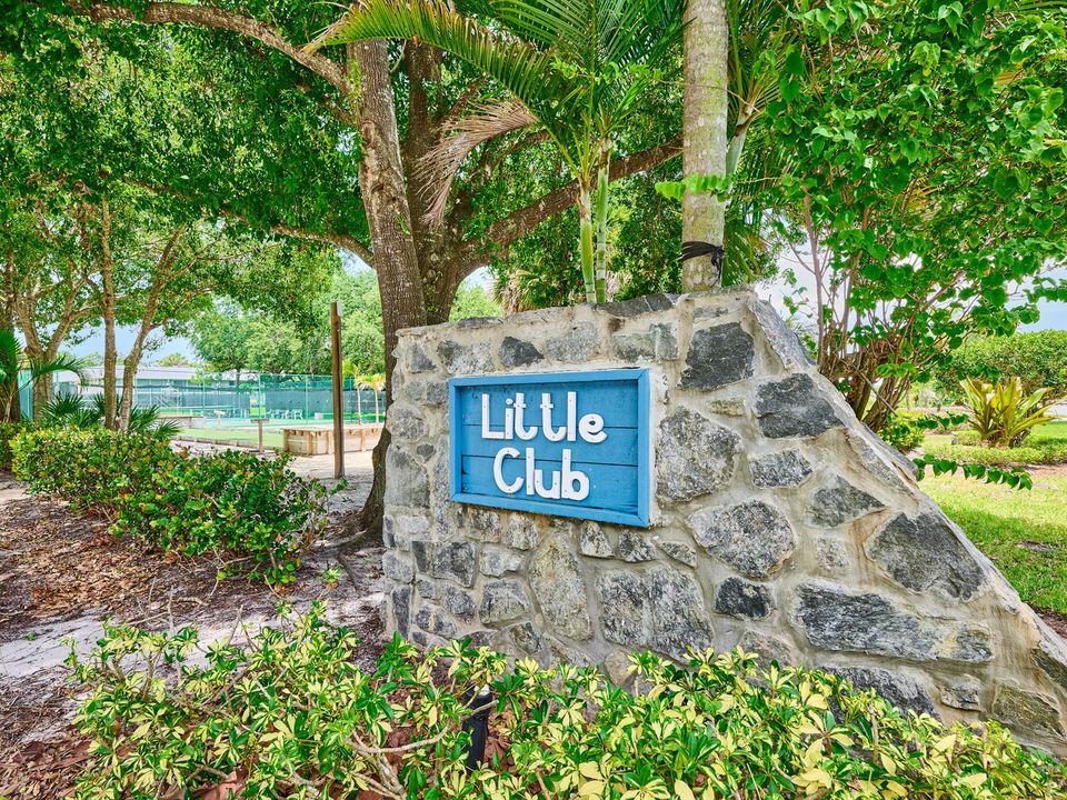 Little Club Sign