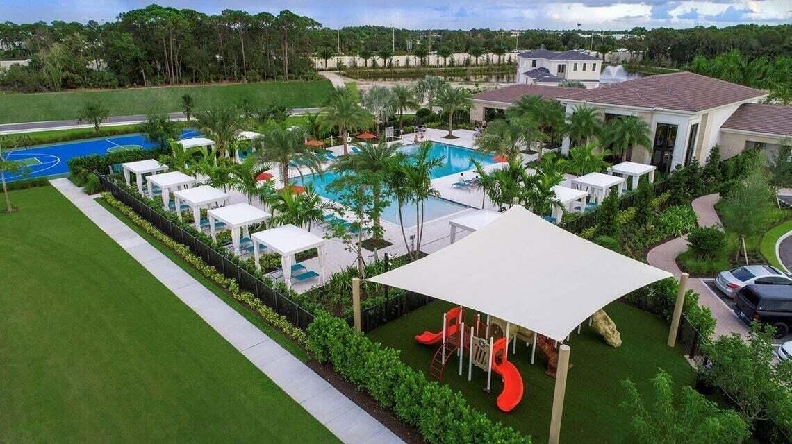 aerial pool