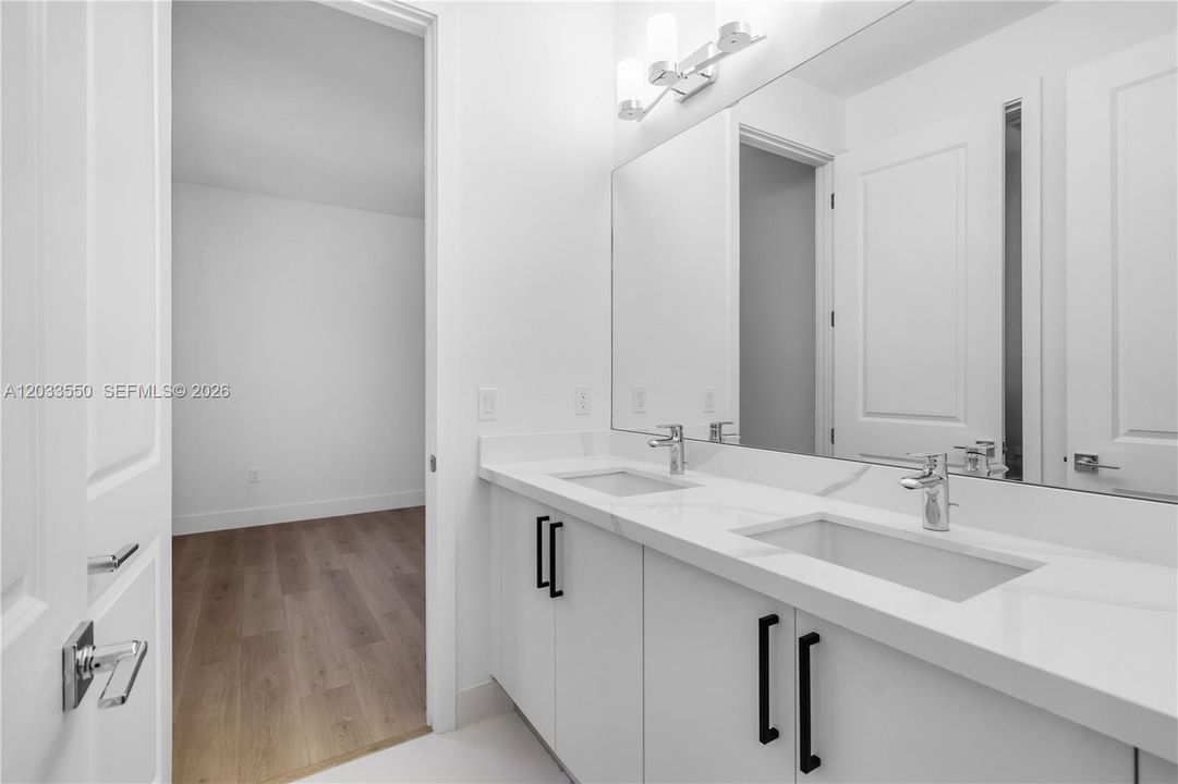 Jack and Jill bathroom
