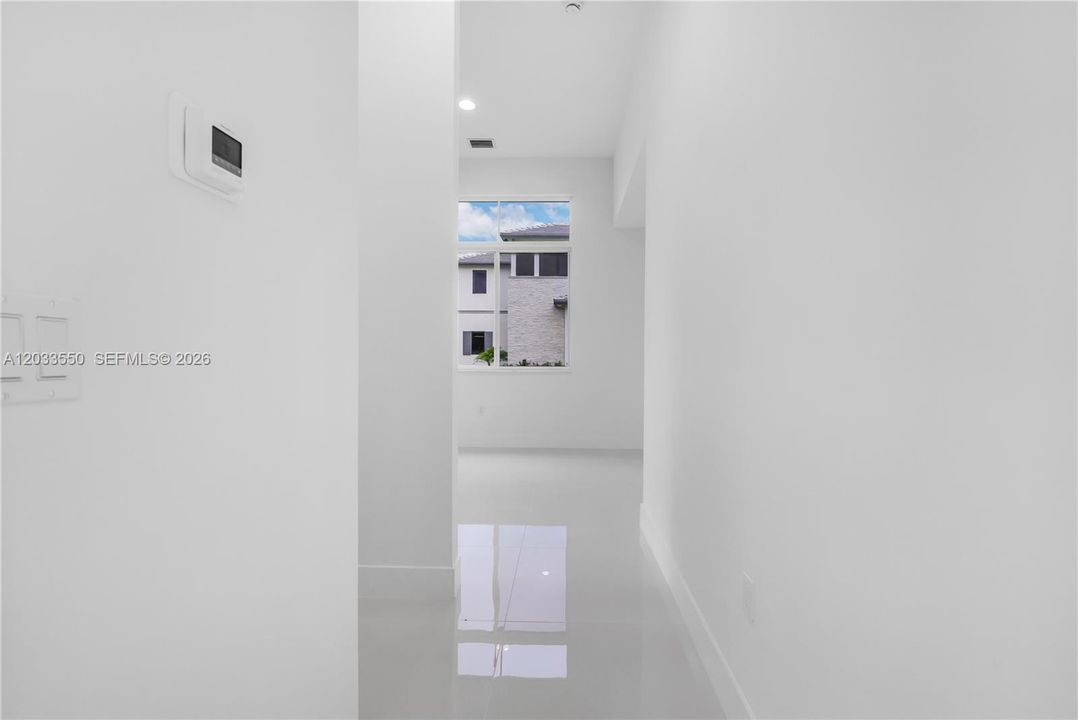 Foyer area of independent apartment