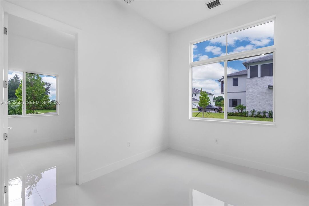 living area of independent apartment