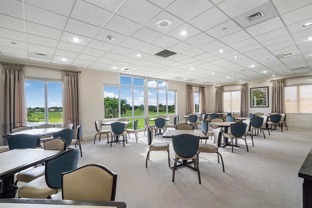 upstairs card room