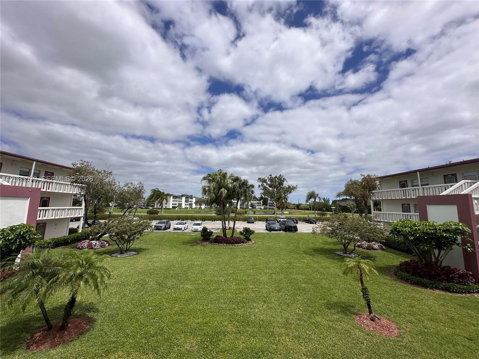 View from the front door