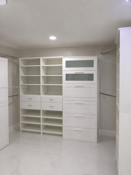 master walk-in closet