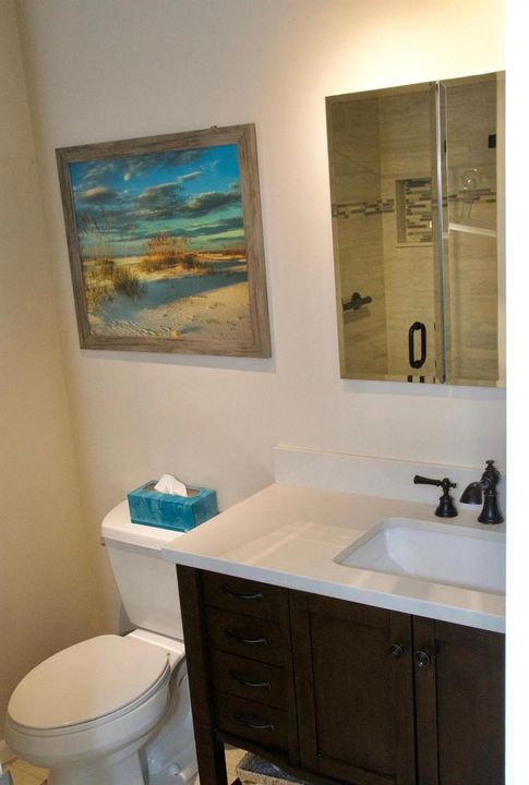 2nd bath with shower