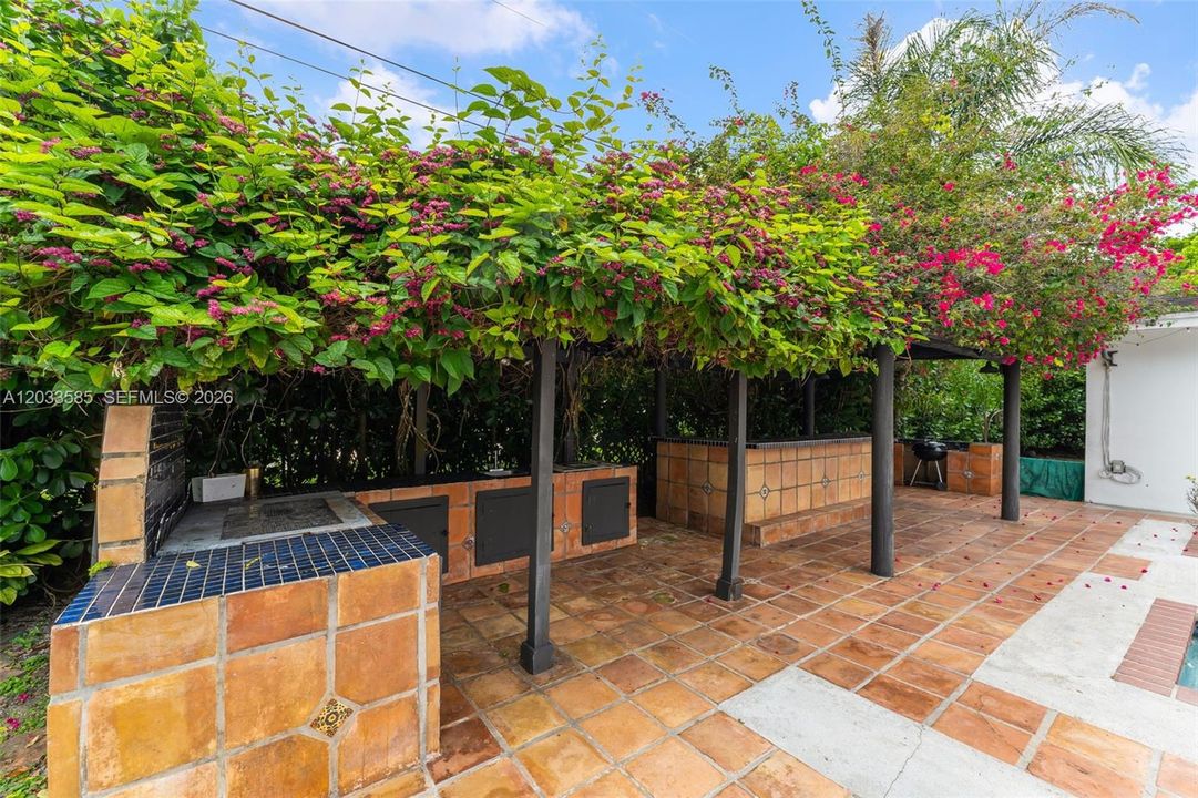 Barbeque area