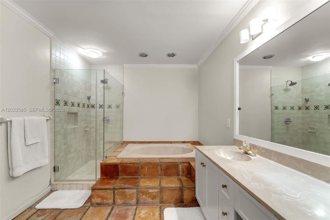 Master bathroom