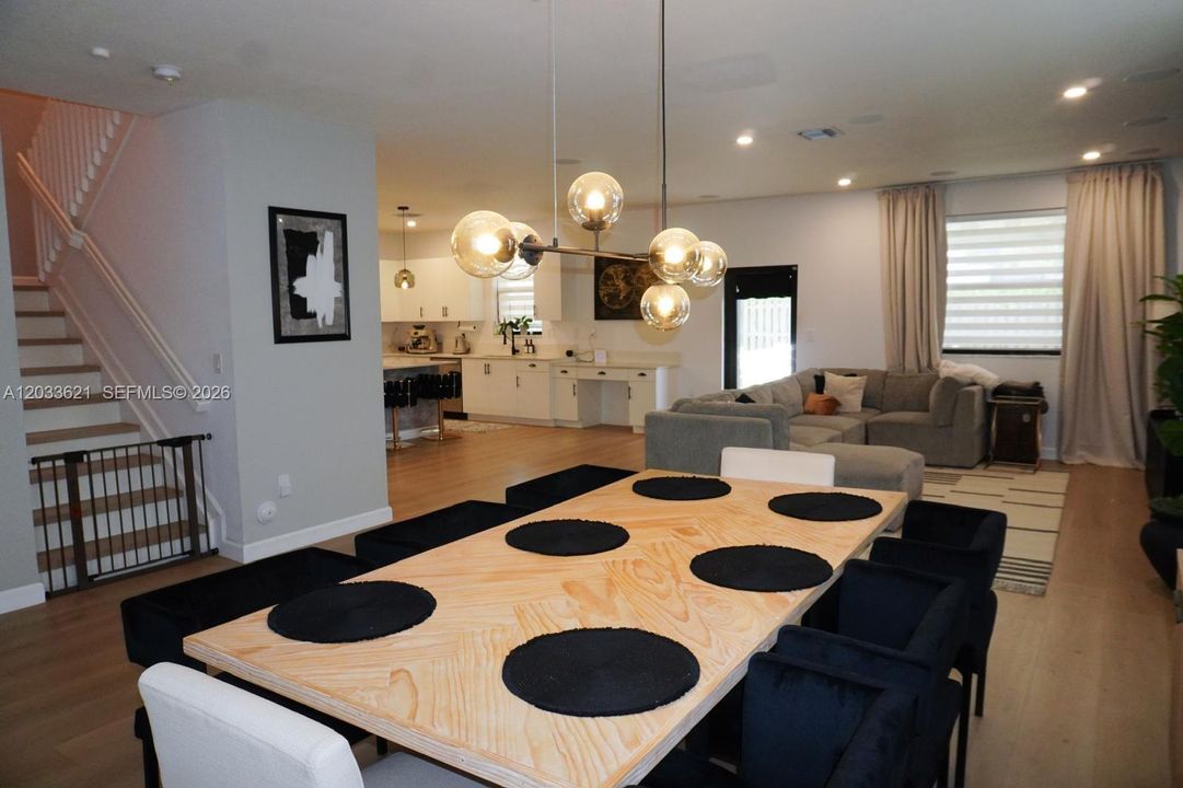 Dining-Greatroom- Kitchen