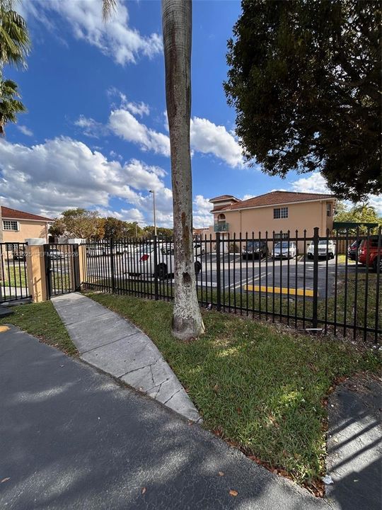 Gated entrance