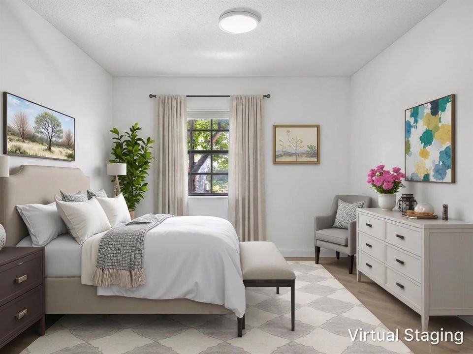Guest Bedroom Staged
