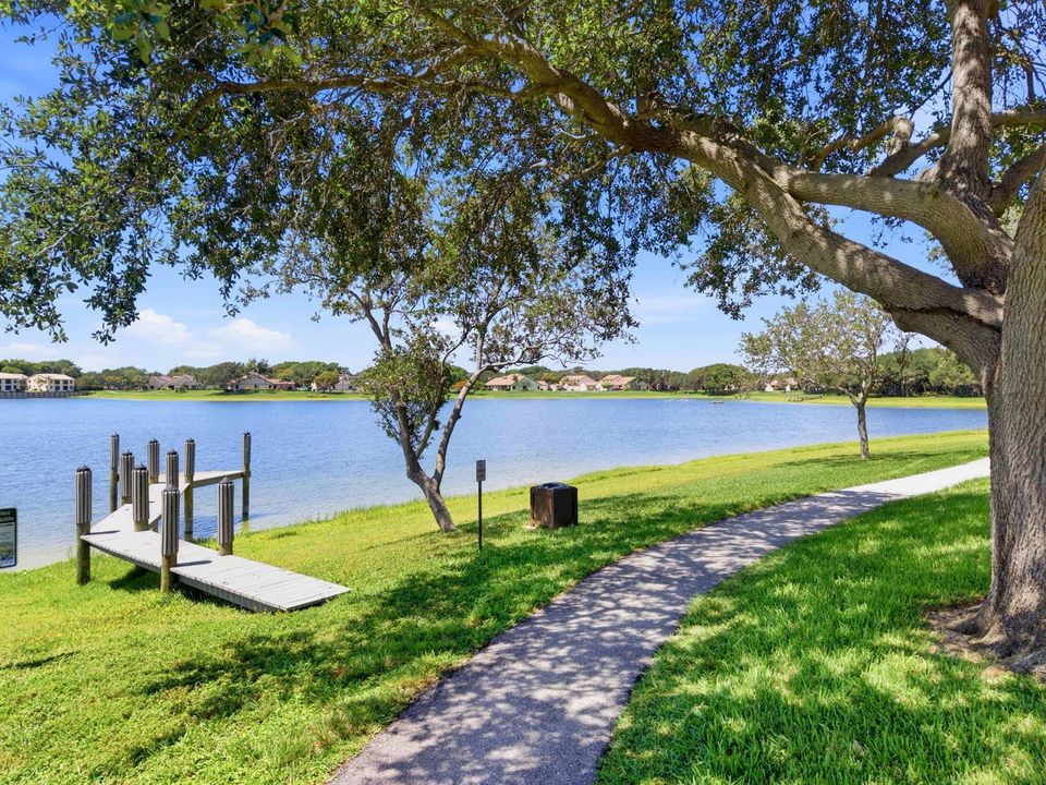 Community Lake and trails
