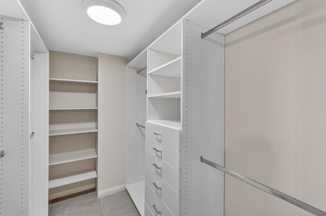 Primary Walk-in Closet 2