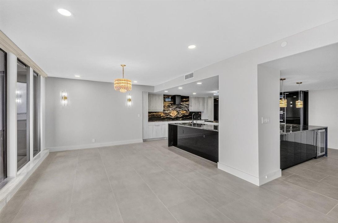 Dining Room and Kitchen