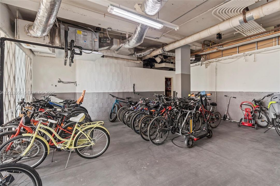 Bicycle room