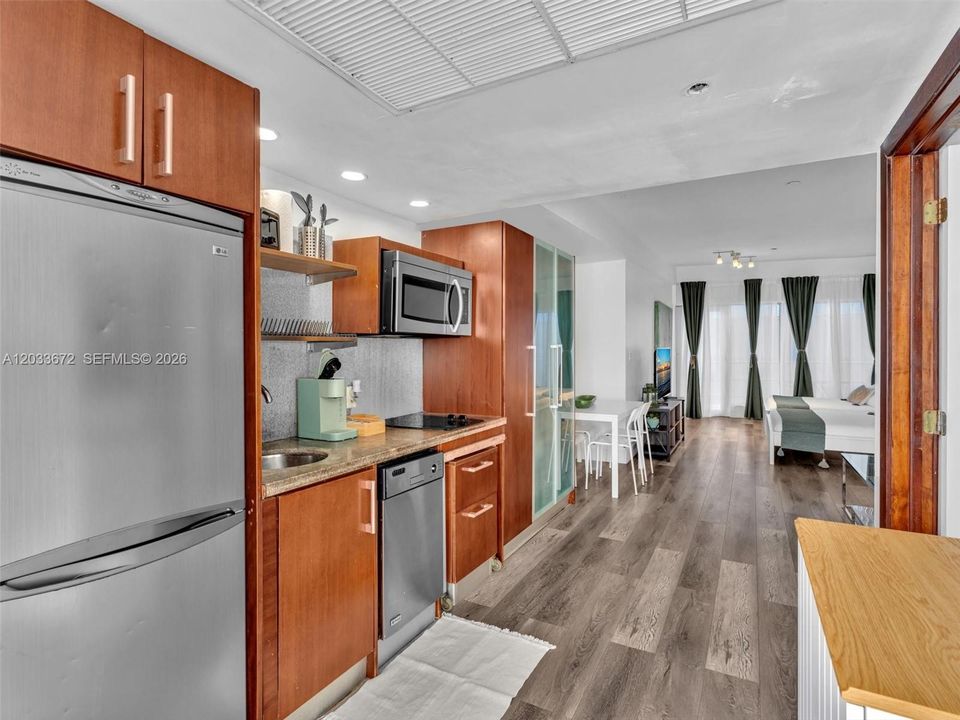 Full Kitchen, perfect for long stays