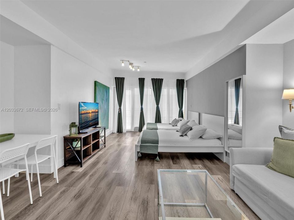Dining/ Living Room area with Sofa Bed