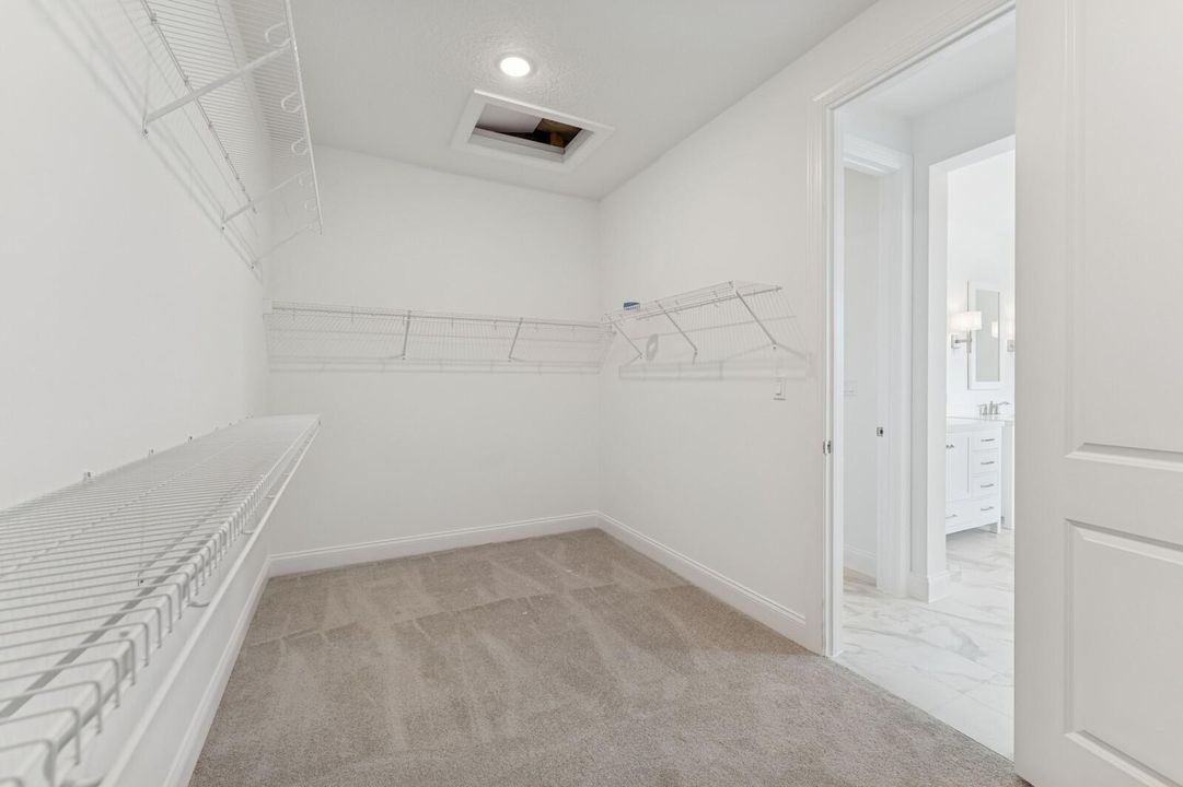 Primary Walk-in Closet