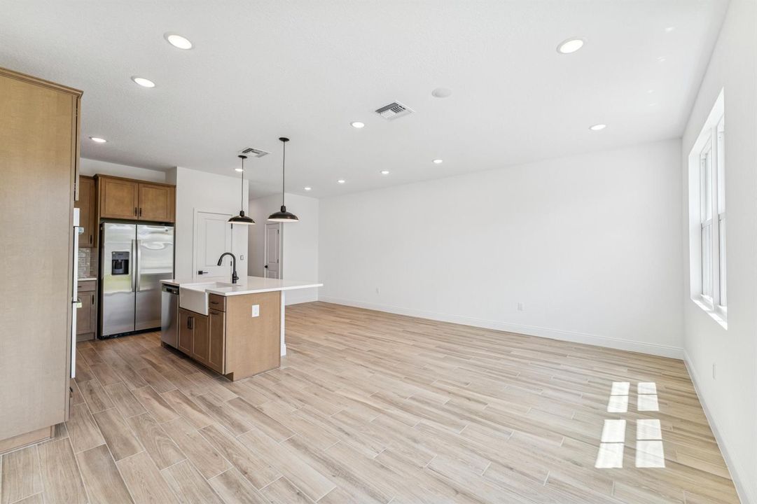 Dining Area, Great Room & Kitchen
