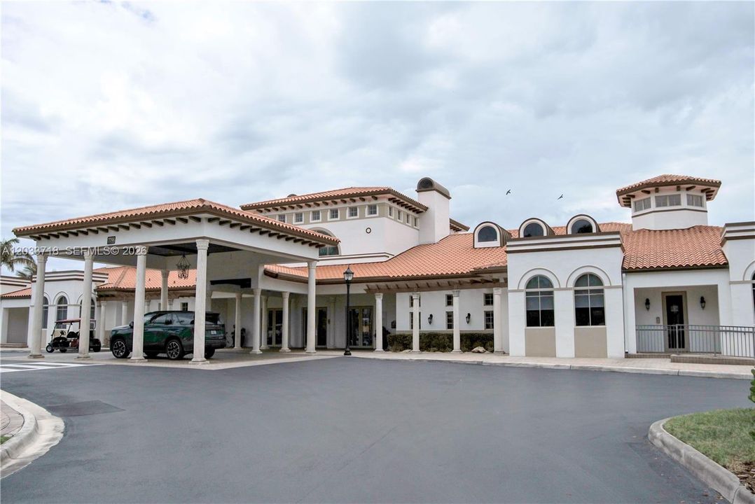 Clubhouse is beautiful and very resort-like and it is located within a few steps of the property